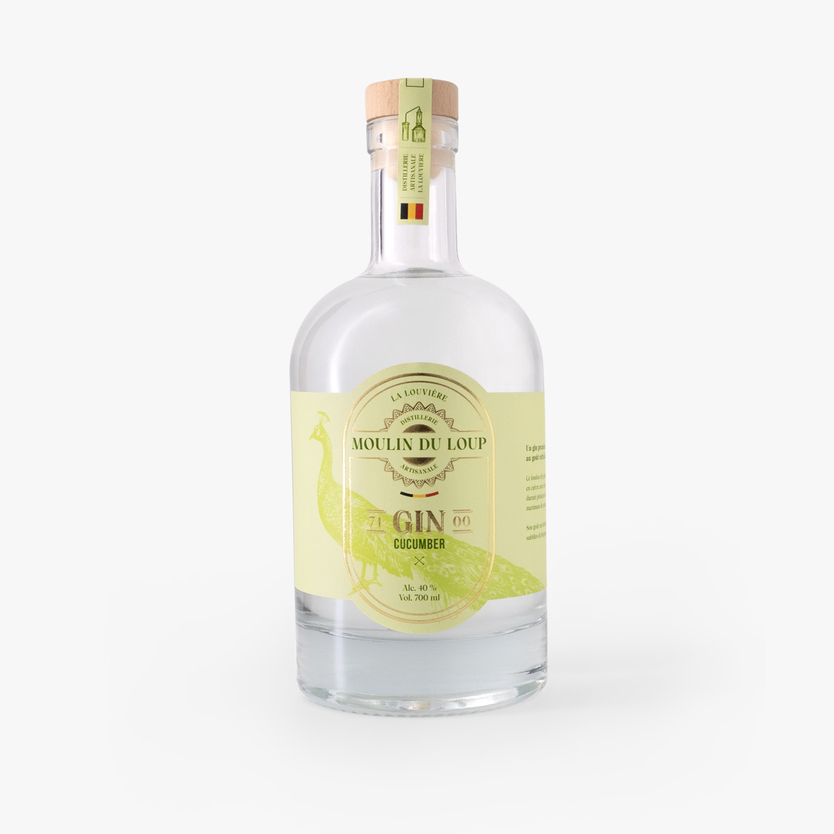 Gin concombre Moulin du Loup