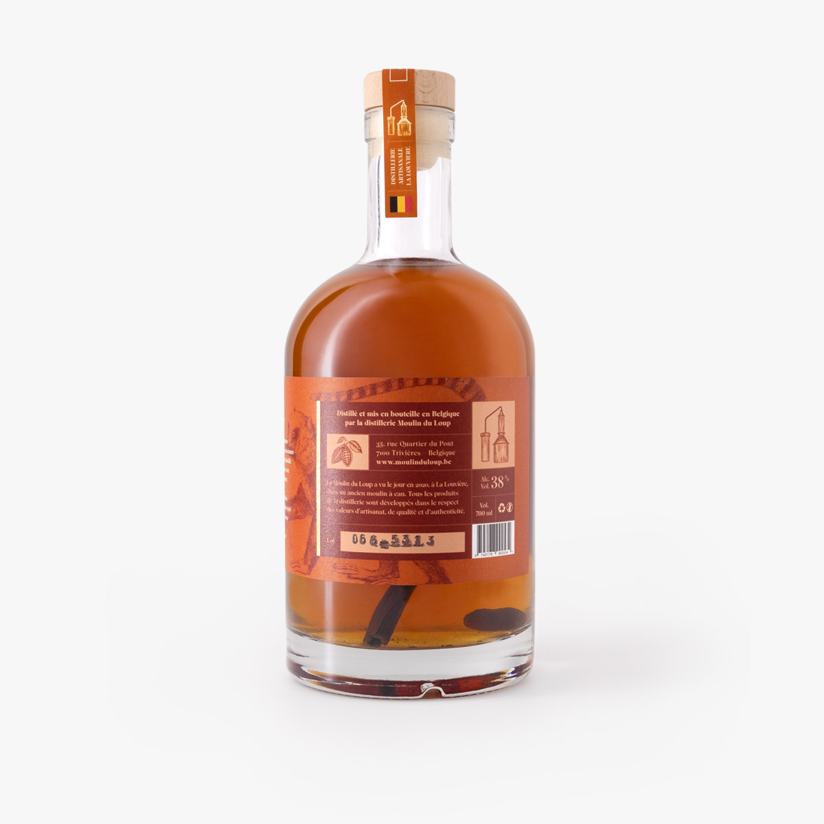 Rhum cacao Moulin du Loup