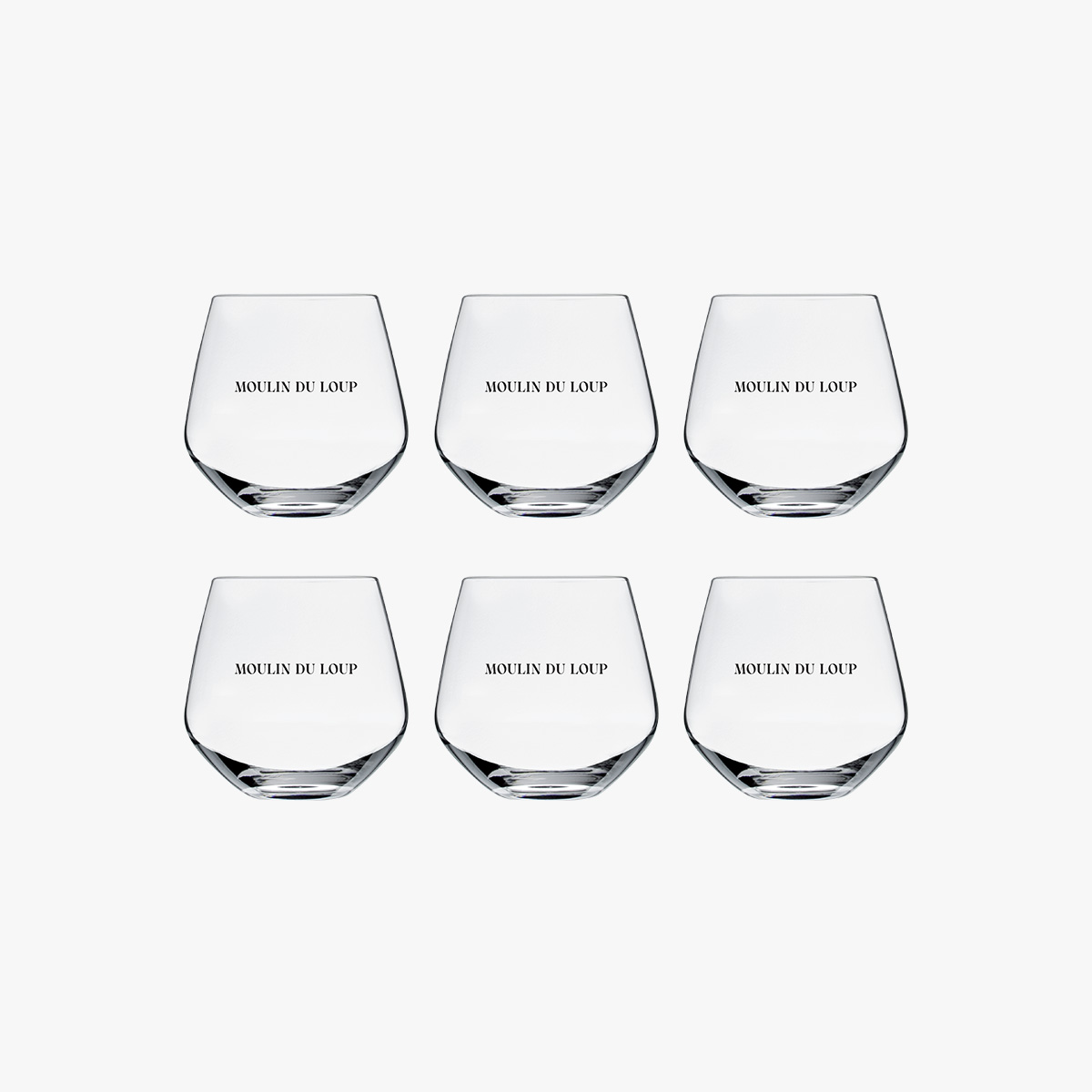 6 verres à Gin