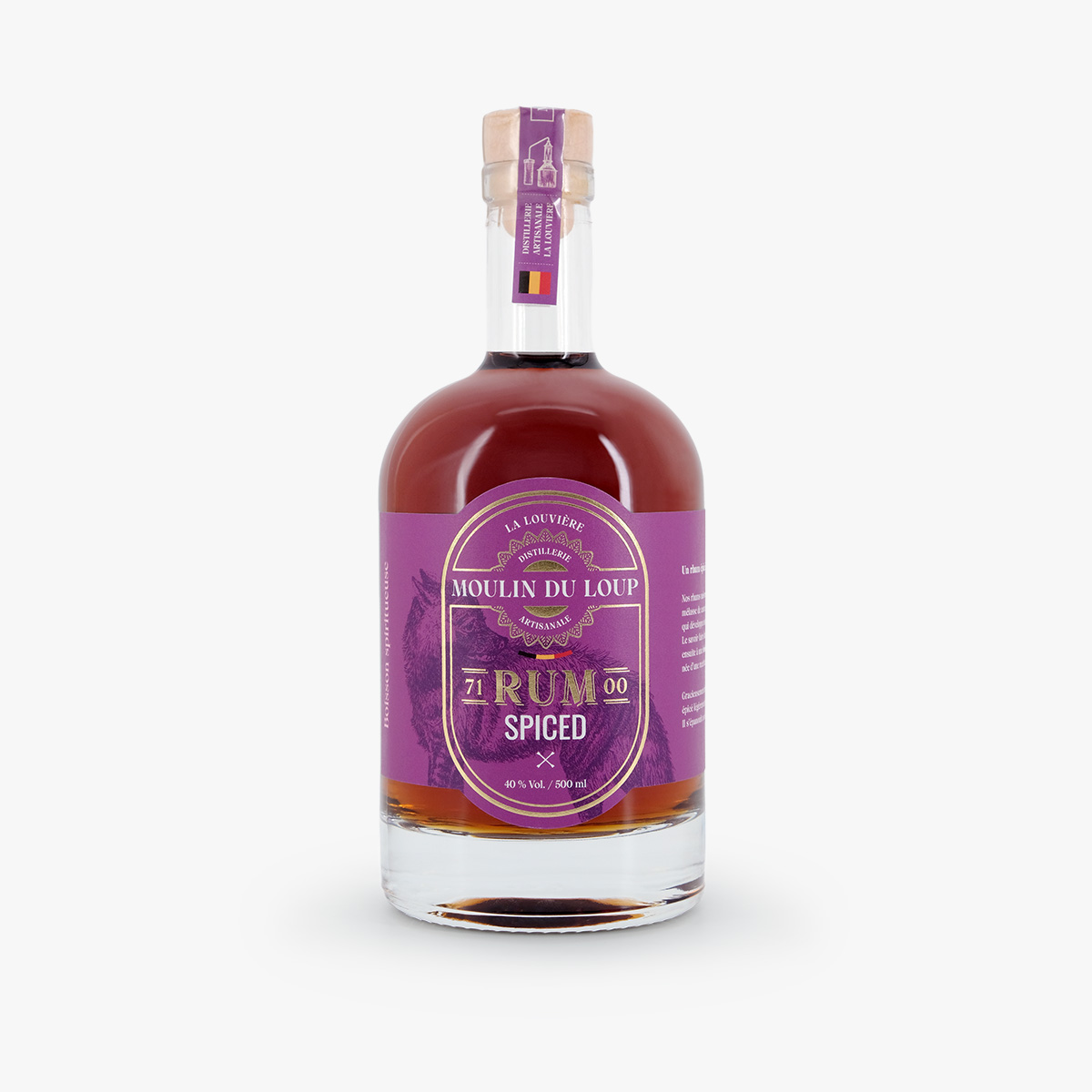 Rhum brun épicé